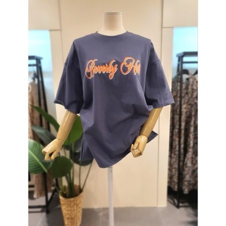 힐스 박시 티셔츠 핑크