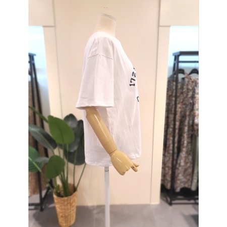 172 반팔 티셔츠 아이보리