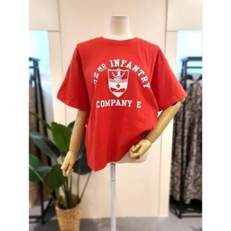 172 프린팅 반팔 티셔츠 옐로우