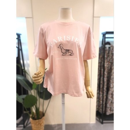 파리지엔 반팔 티셔츠 핑크