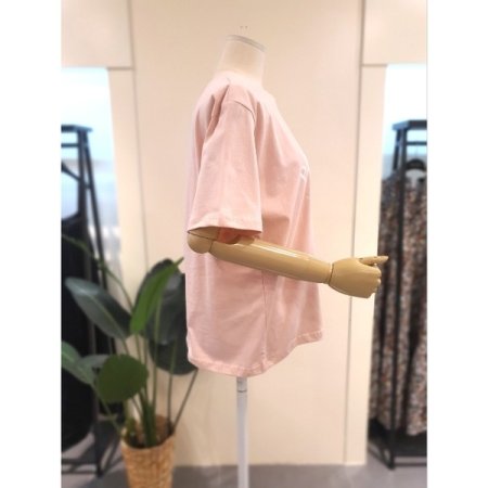 파리지엔 반팔 티셔츠 핑크