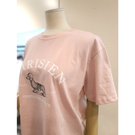 파리지엔 반팔 티셔츠 핑크