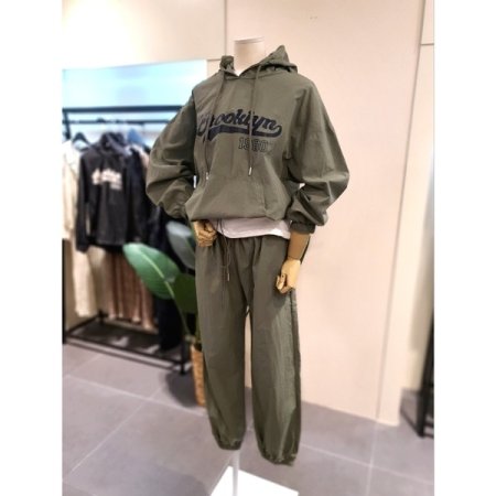 바스락 1980 후드조거세트 2색상