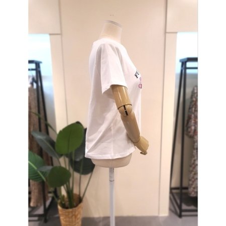 트리블 베어 티셔츠 화이트