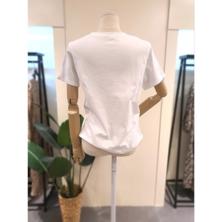 트리블 베어 티셔츠 화이트