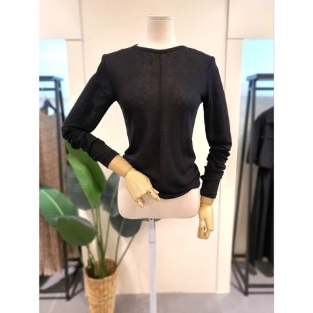 올데이 핑거홀 티셔츠 그레이