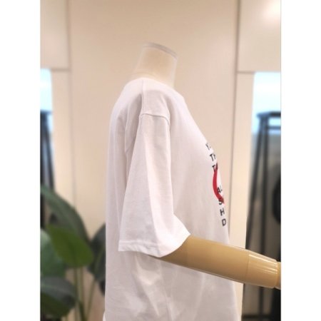 하투하 반팔 티셔츠 화이트