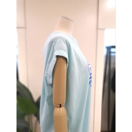 하와이 민소매 원피스 민트