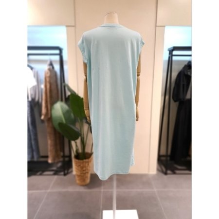 하와이 민소매 원피스 민트