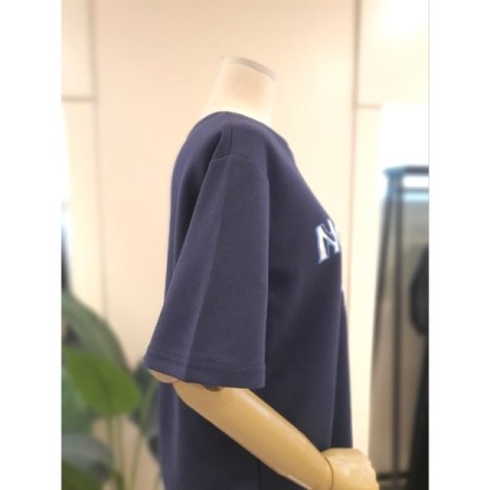 썸띵 반팔 티셔츠 네이비