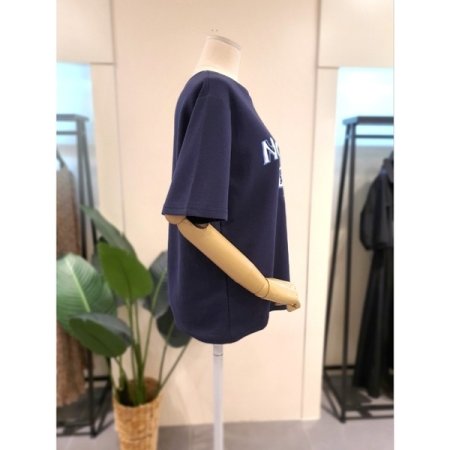 썸띵 반팔 티셔츠 네이비