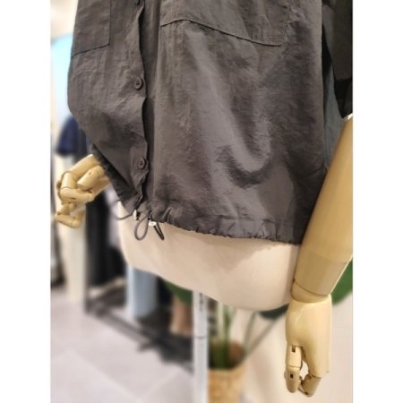 바스락 카고 스포티 세트 다크그레이