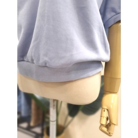 페스타 반팔 맨투맨 스카이블루