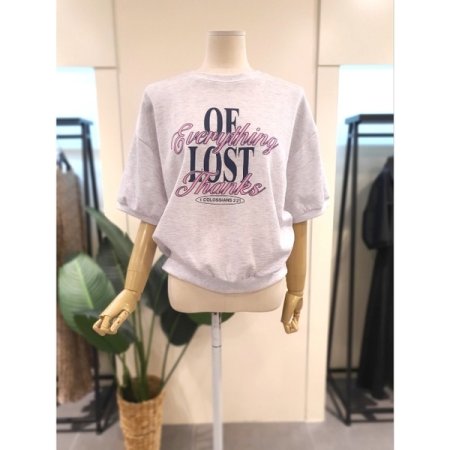 페스타 반팔 맨투맨 스카이블루