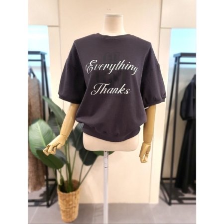 페스타 반팔 맨투맨 스카이블루