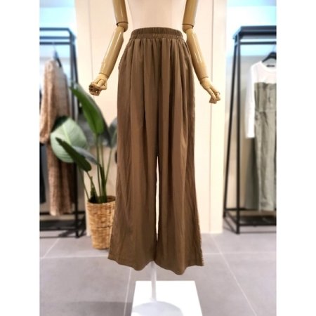 바스락 블라우스 밴딩 팬츠 세트 BR