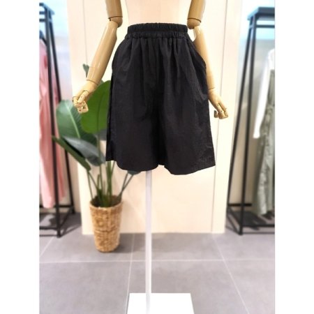 바스락 브룩 반팔 반바지 세트 블랙