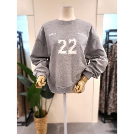 22 맨투맨 반바지 세트 2색상