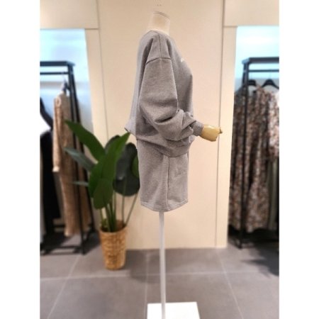 22 맨투맨 반바지 세트 2색상