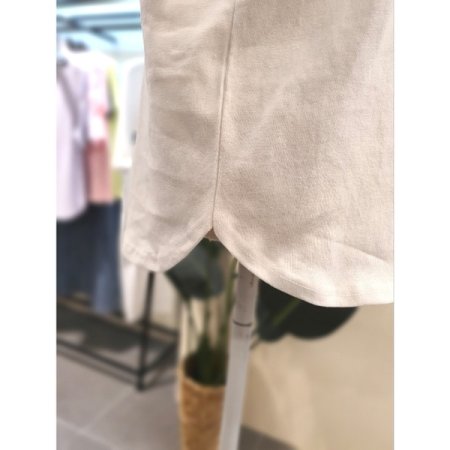 레터링 라운드 반팔티 화이트