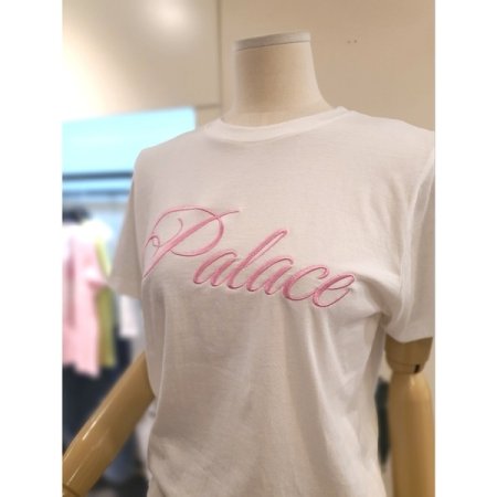 팔라스 자수 티셔츠 화이트