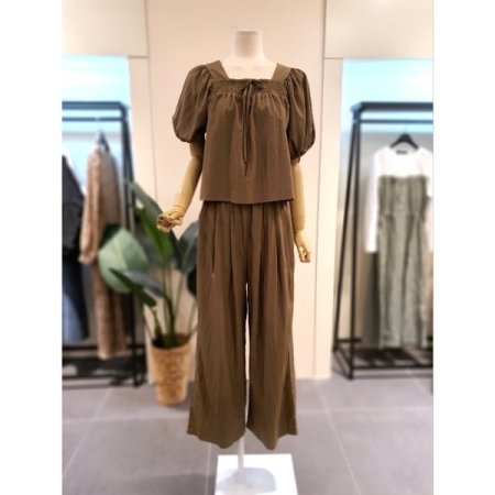 SET 바스락 블라우스 팬츠 3색상