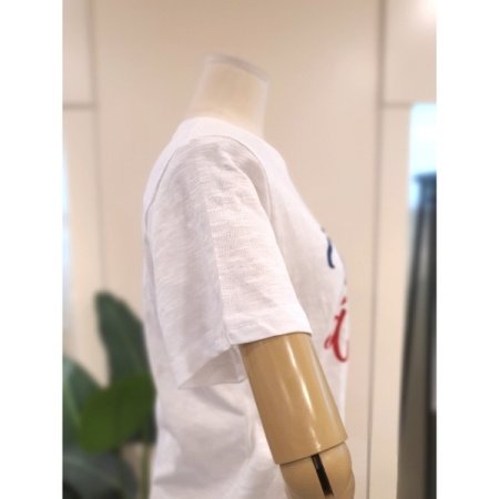 바이브 슬라브 반팔티셔츠 화이트