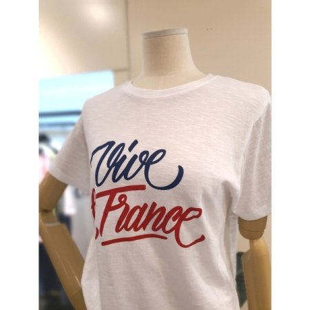 바이브 슬라브 반팔티셔츠 화이트