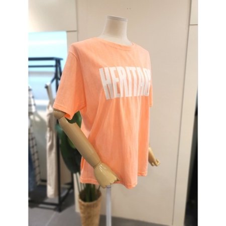네온 해리티지 반팔티 오렌지