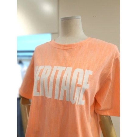 네온 해리티지 반팔티 오렌지
