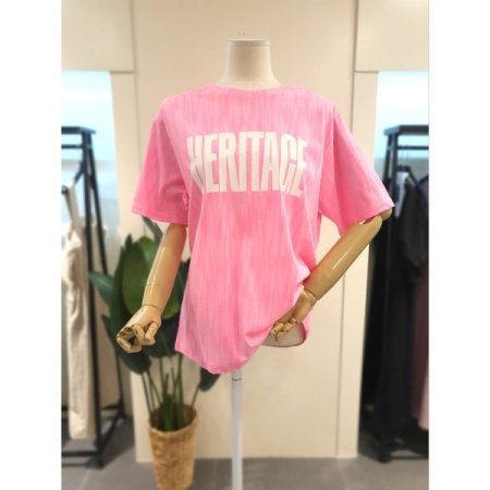 네온 해리티지 반팔티 오렌지