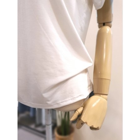 쿨 프린팅 티셔츠 아이보리