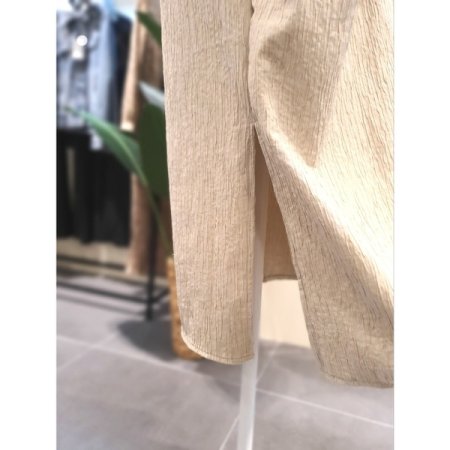 주름 브이넥 반팔 원피스 3색상