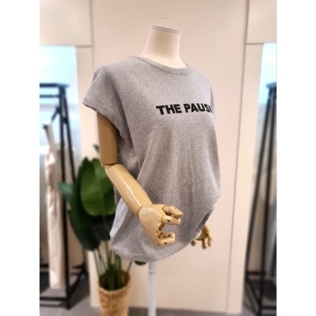 포즈 캡소매 민소매 티셔츠 4색상