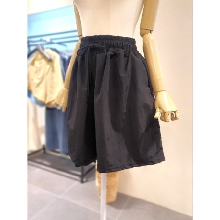 썸머 4부 밴딩 반바지 블랙