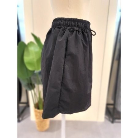 썸머 4부 밴딩 반바지 블랙