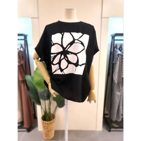 미스칸트 픽쳐 반팔 티셔츠 블랙