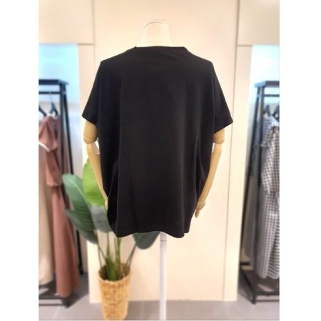 미스칸트 픽쳐 반팔 티셔츠 블랙