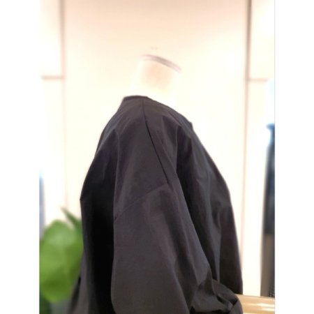 홑겹 5부소매 셔링 집업 점퍼