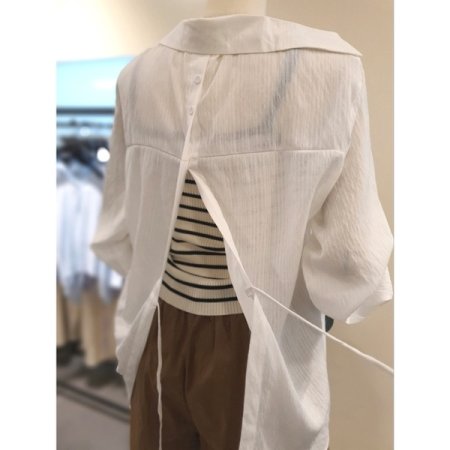 썸머 나시 블라우스 세트 아이보리