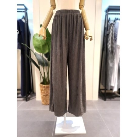 요루 스판 반팔 와이드팬츠 세트 KH