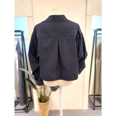 어텀 나시 셔츠 세트 네이비