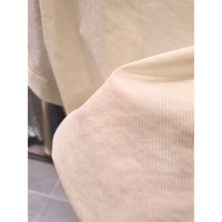 자수 스판 5부 셔츠 크림