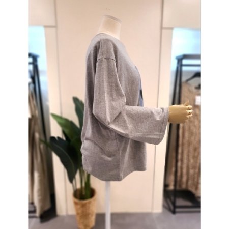 선글 고양이 긴팔티 그레이