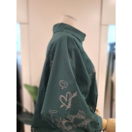 아무르 셔링 7부 셔츠 그린