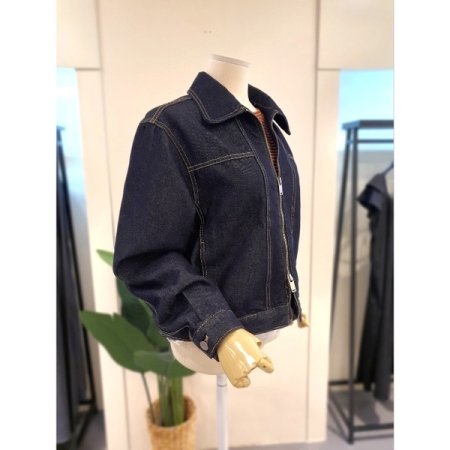 투웨이 집업 청자켓