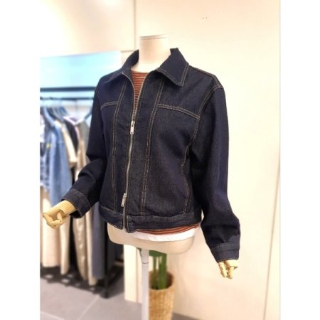 투웨이 집업 청자켓