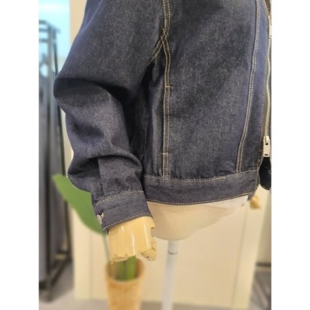 투웨이 집업 청자켓