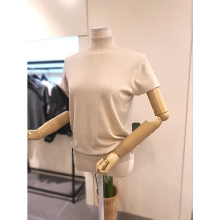 루나 반목 니트 라이트베이지