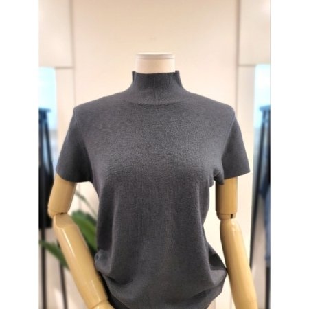 루나 반목 니트 다크그레이